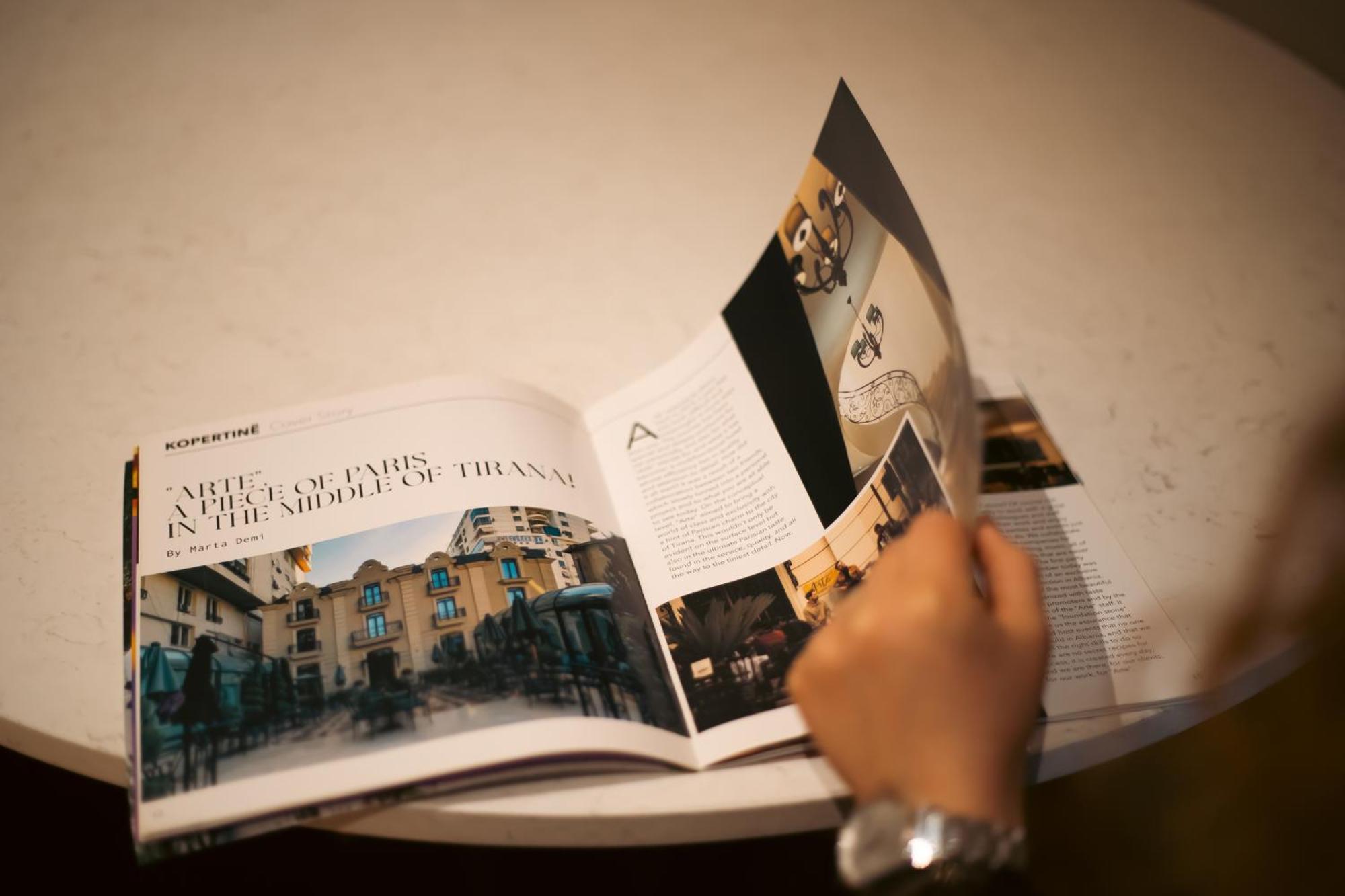 Arte Boutique Hotel 티라나 외부 사진